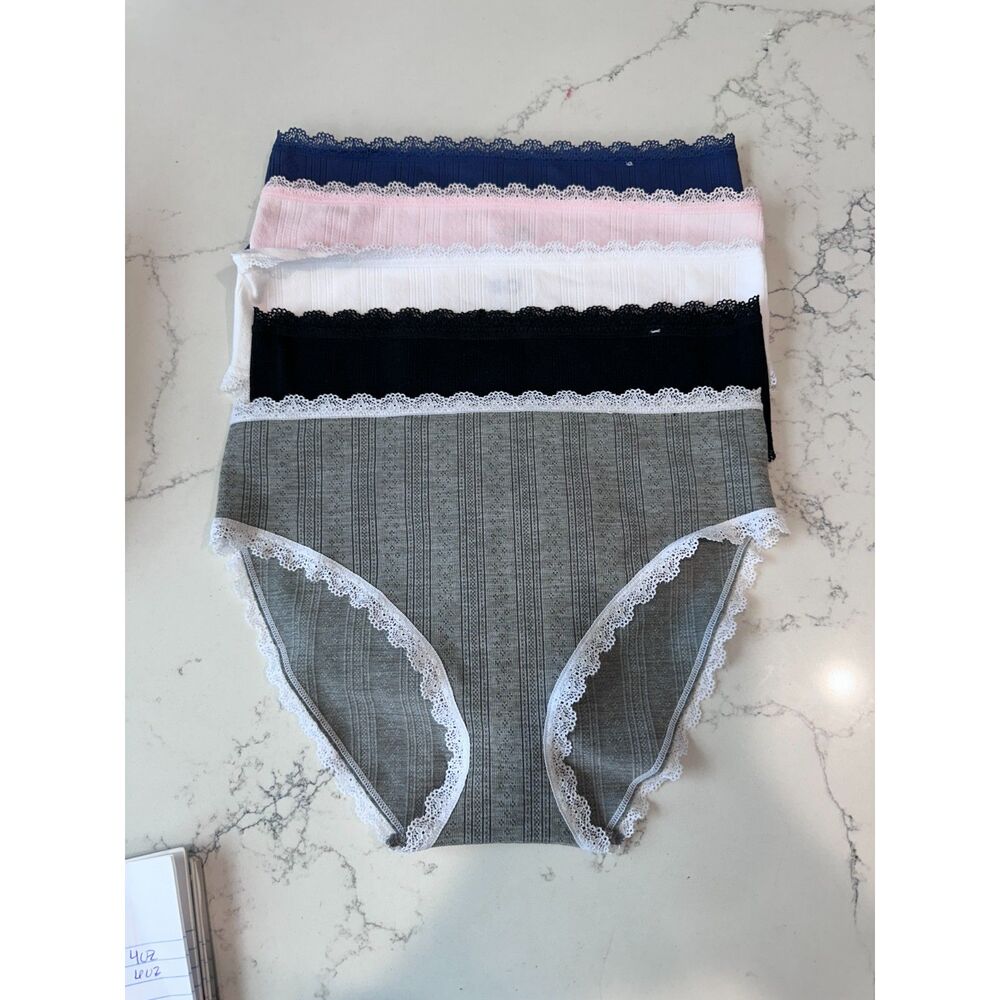NWOT Sonoma 5 Pack Women's Panties Underwear Bikini Size Large
